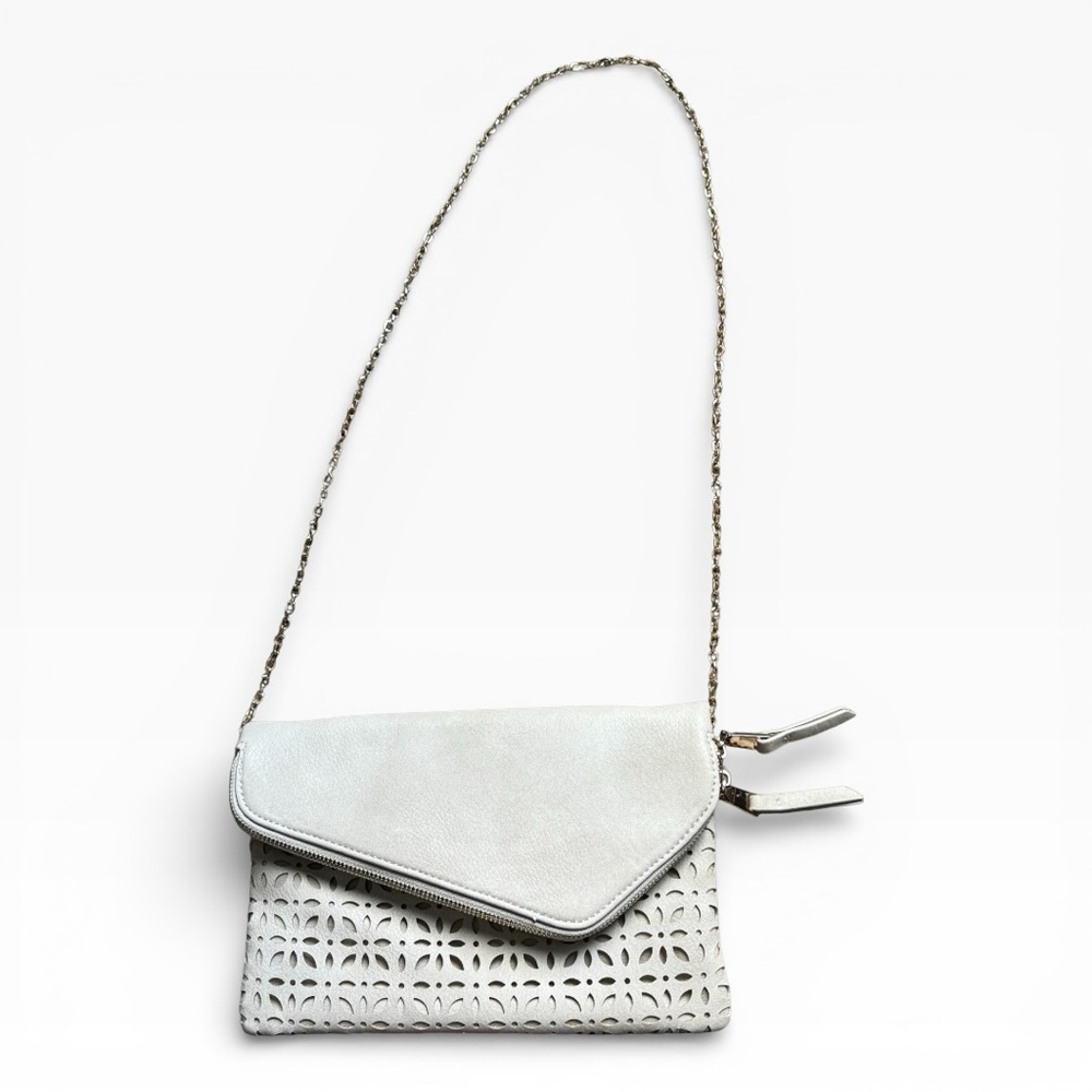 Urban Expressions Floral Laser-Cut Clutch/Crossbody